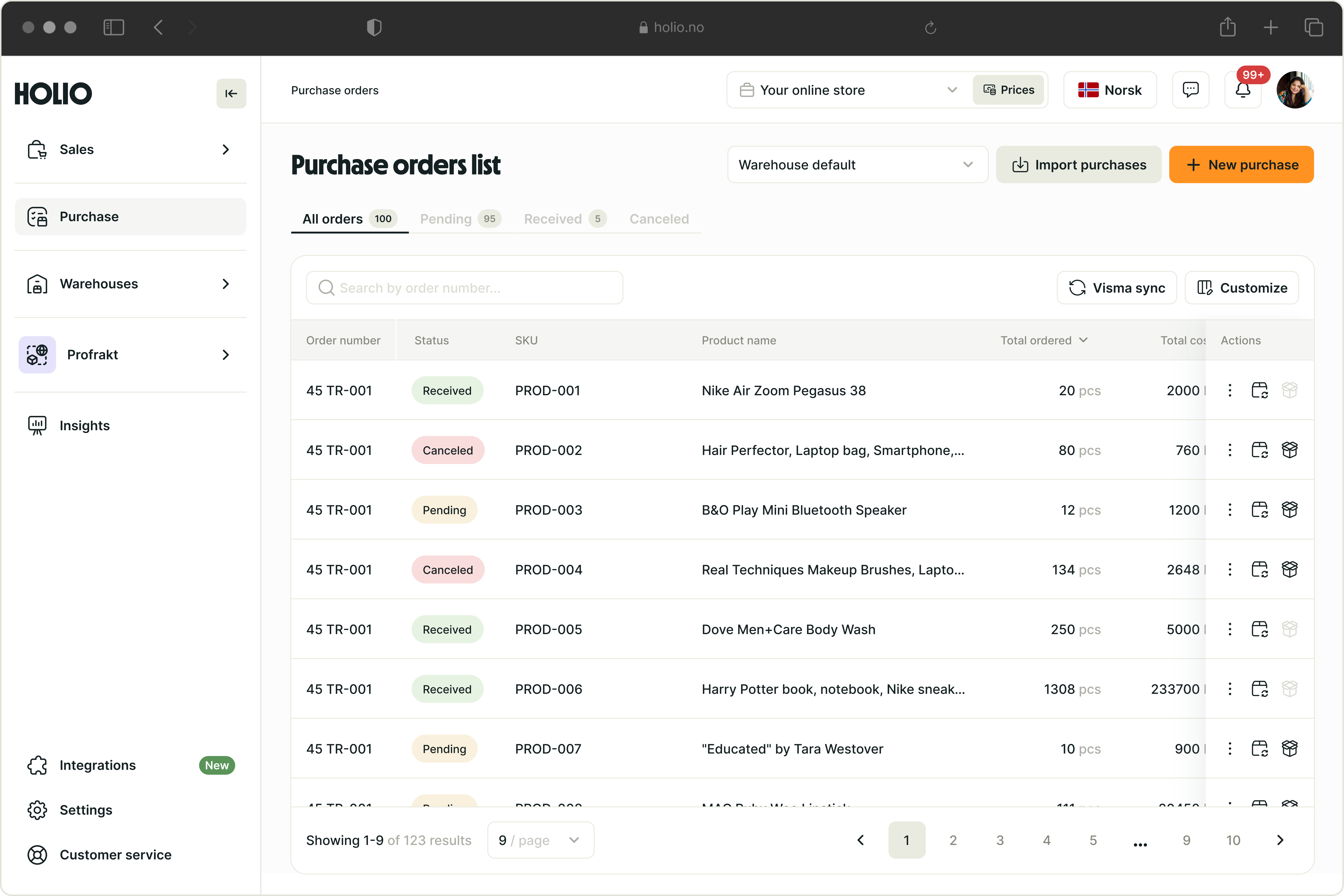Smart purchasing with full control and real-time visibility.